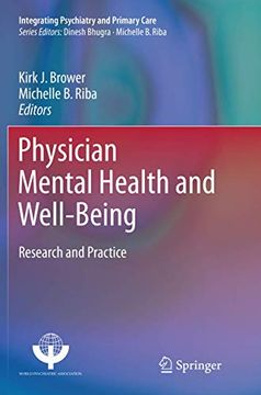 portada Physician Mental Health and Well-Being: Research and Practice (en Inglés)