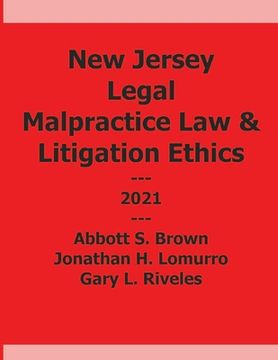 portada New Jersey Legal Malpractice and Litigation Ethics (en Inglés)
