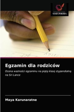 portada Egzamin dla rodziców (en Polaco)