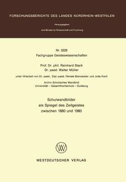 portada Schulwandbilder ALS Spiegel Des Zeitgeistes Zwischen 1880 Und 1980 (en Alemán)
