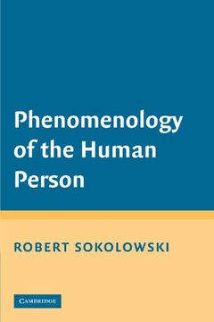 portada Phenomenology of the Human Person (in English)