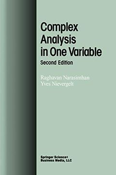 portada Complex Analysis in one Variable (in English)