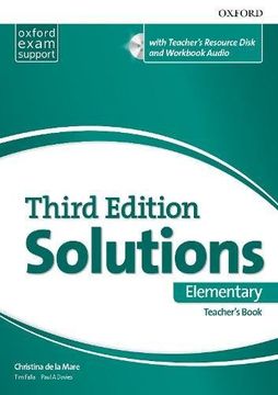 portada Solutions: Elementary: Essentials Teacher's Book and Resource Disc Pack (en Inglés)