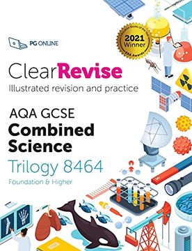 portada Clearrevise aqa Gcse Combined Science: Trilogy 8464 (en Inglés)