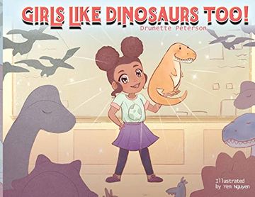 portada Girls Like Dinosaurs Too! 