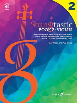 portada Stringtastic Book 2 -- Violin: Book & Online Audio (en Inglés)