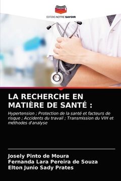 portada La Recherche En Matière de Santé (en Francés)