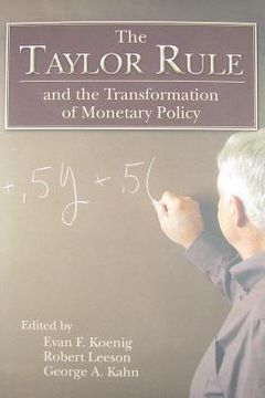 portada the taylor rule and the transformation of monetary policy