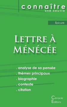 portada Fiche de lecture Lettre à Ménécée (Analyse philosophique de référence et résumé complet) (en Francés)
