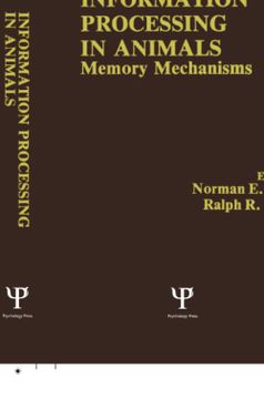 portada Information Processing in Animals: Memory Mechanisms (en Inglés)