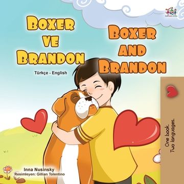 portada Boxer and Brandon (Turkish English Bilingual Children's Book) (en Turco)