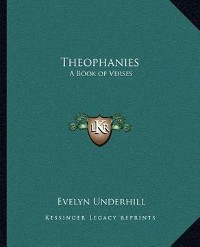 portada theophanies: a book of verses (en Inglés)
