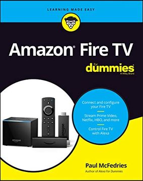 portada Amazon Fire tv for Dummies (For Dummies (Computer (en Inglés)