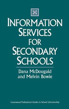 portada information services for secondary schools (en Inglés)