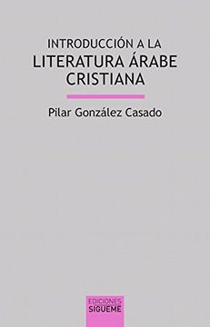 portada INTRODUCCION A LA LITERATURA ARABE CRISTIANA
