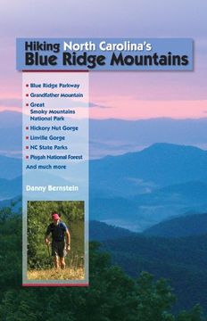 portada hiking north carolina`s blue ridge mountains (en Inglés)