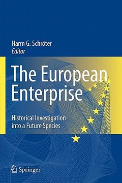 portada the european enterprise: historical investigation into a future species (en Inglés)