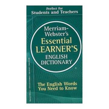portada Merriam-Webster´S Essential Learner´S English Dictionary (en Inglés)