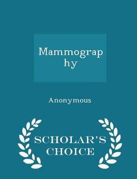 portada Mammography - Scholar's Choice Edition (en Inglés)