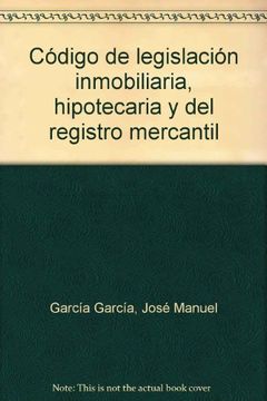 portada 2 vol codigo legislacion inmobiliaria hipotecaria (in Spanish)