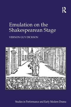 portada Emulation on the Shakespearean Stage (en Inglés)