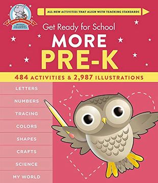 portada Get Ready for School More Pre-K (en Inglés)