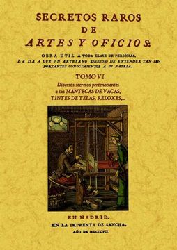 portada Secretos Raros de Artes y Oficios (12 Tomos): Secretos Raros de Artes y Oficios (Tomo 6) (in Spanish)