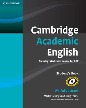 portada Cambridge Academic English c1 Advanced Student'S Book: An Integrated Skills Course for eap (in English)