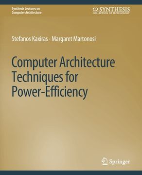 portada Computer Architecture Techniques for Power-Efficiency (en Inglés)