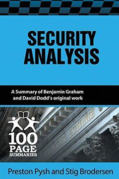 portada Security Analysis: 100 Page Summary (en Inglés)
