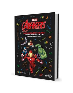 portada Aprende a Dibujar, Raspa y Colorea: Avengers- Catapulta