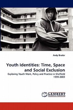 portada youth identities: time, space and social exclusion (en Inglés)