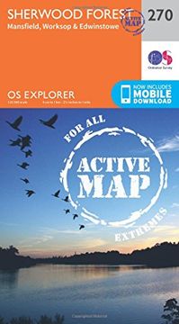 portada Sherwood Forest 1 : 25 000 (OS Explorer Active Map)