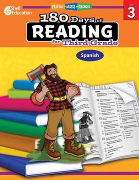 portada 180 Days of Reading for Third Grade (Spanish): Practice, Assess, Diagnose (180 Days of Practice)