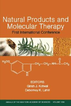 portada annals of the new york academy of sciences, volume 1056, natural products and molecular therapy : first international conference
