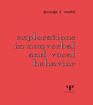 portada Explorations in Nonverbal and Vocal Behavior