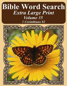 portada Bible Word Search Extra Large Print Volume 35: 1 Corinthians #2 (in English)
