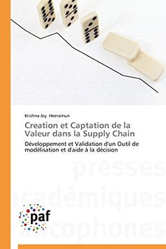 portada Creation Et Captation de La Valeur Dans La Supply Chain