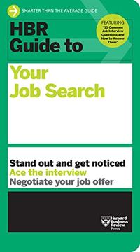 portada Hbr Guide to Your job Search (en Inglés)