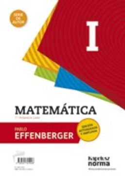 portada Libro Matematica 1  Cd + Complemento