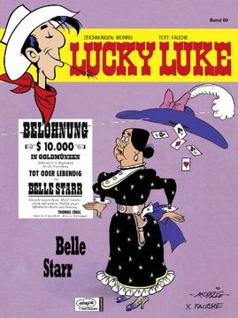 portada Lucky Luke, Bd.69, Belle Starr (en Alemán)