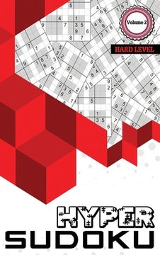 portada Hyper Sudoku: 400 Hard Level Sudoku, Sudoku Hard Puzzle Books, Hard Sudoku Books for Adults, Volume 2 (in English)