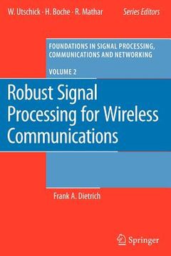 portada robust signal processing for wireless communications