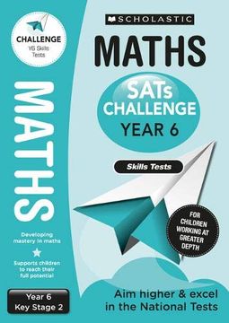 portada Maths Practice Skills Tests for Ages 10-11 (Year 6). For Children Working at Greater Depth. (Sats Challenge) (en Inglés)