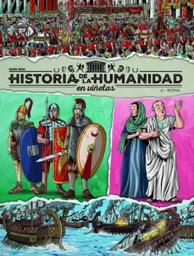 portada Historia de la Humanidad en Viñetas Vol. 4: Roma