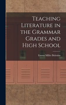 portada Teaching Literature in the Grammar Grades and High School (en Inglés)