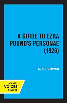 portada A Guide to Ezra Pound'S Personae (1926) (en Inglés)