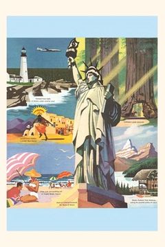 portada Vintage Journal Sceneries of the US Travel Poster (en Inglés)
