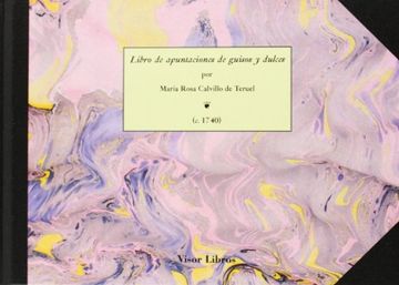 portada Libro de Apuntaciones de Guisos y Dulces (Ediciones Especiales)