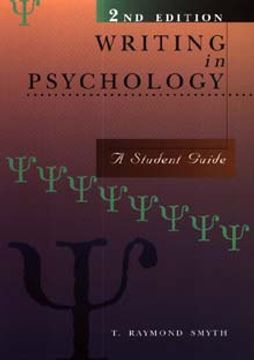 portada writing in psychology: a student guide (en Inglés)